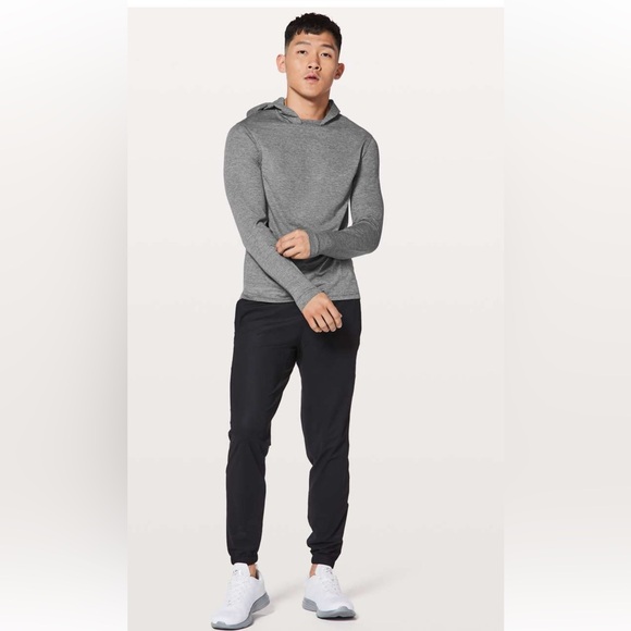 Lululemon Switch Up Long Sleeve Hoodie - Heathered Black - XL - Picture 3 of 8